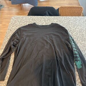 Carhartt Black Long Sleeve Tee with St Patrick’s Day Edition
